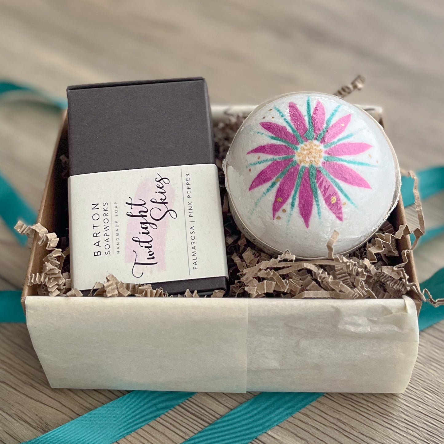 Twilight Skies Soap + Bath bomb Gift Box