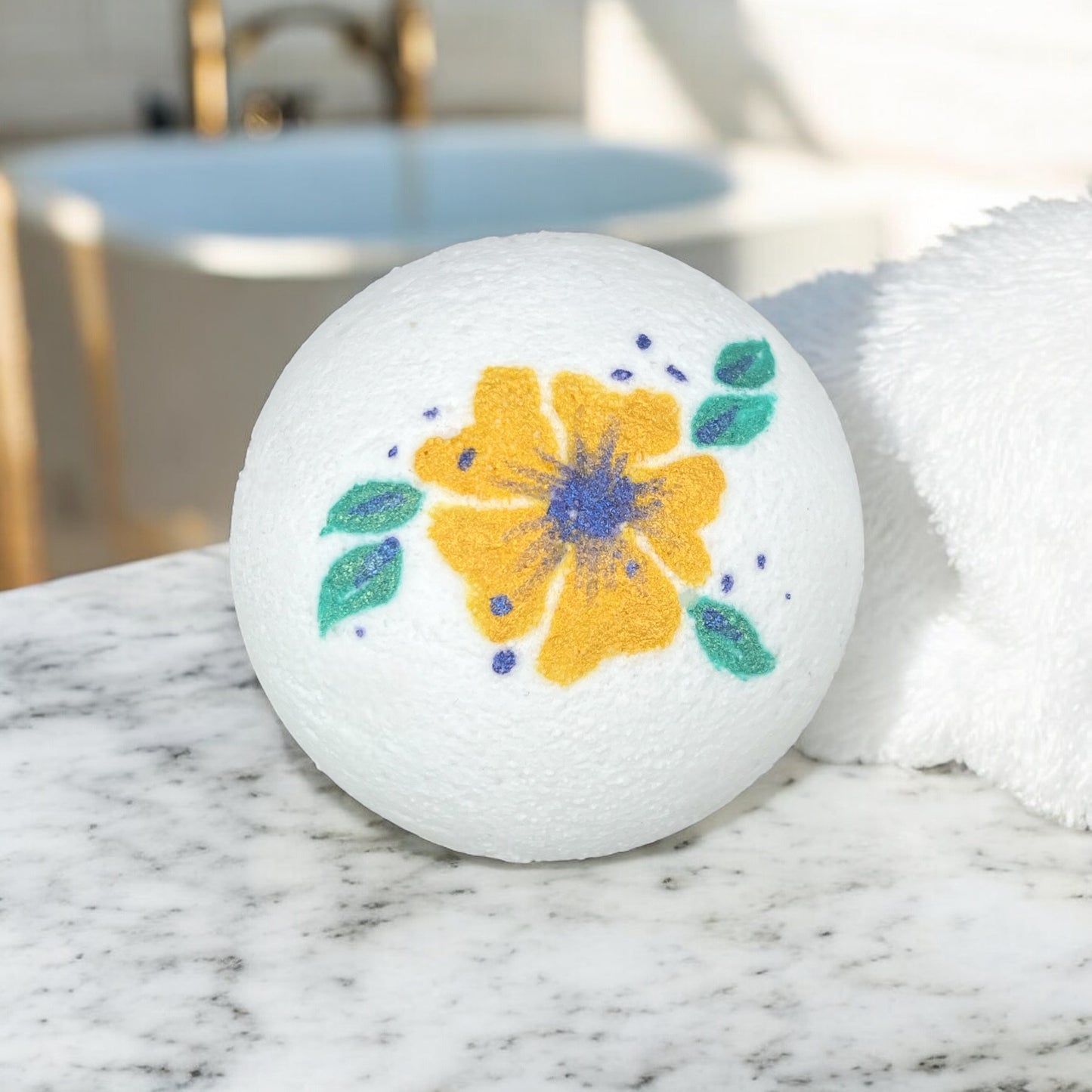 Lemongrass + Patchouli Bath Bomb